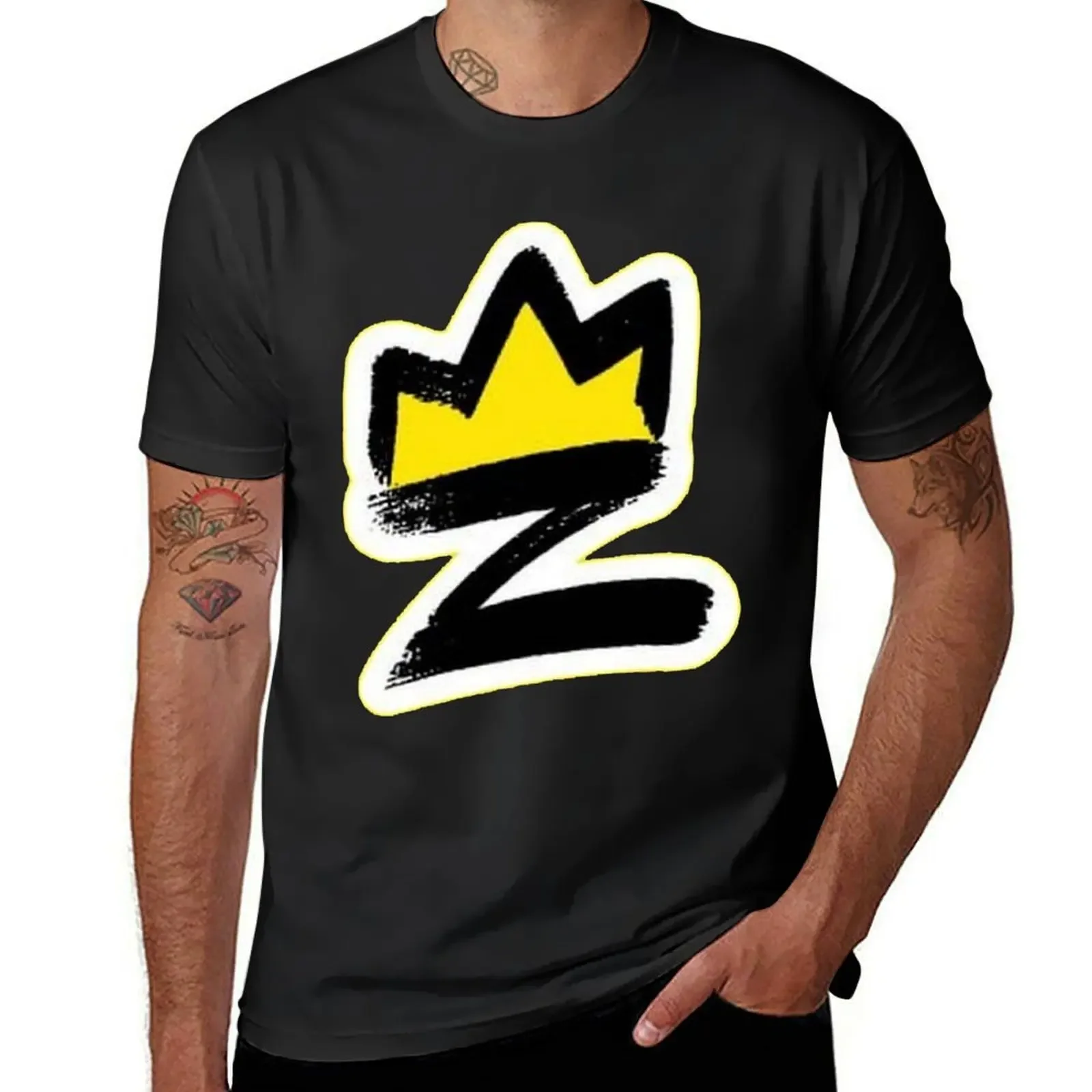 

zach king T-Shirt man t shirt baggy shirts summer clothes plus size clothes cotton t shirt men