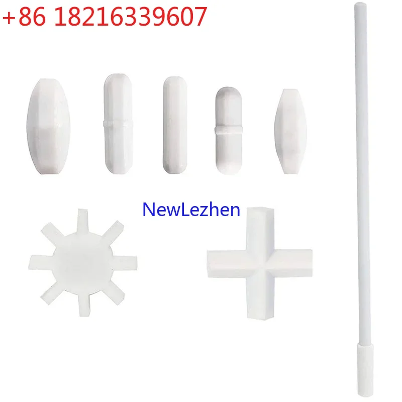 TAO7 Shapes Magnetic Stirrer Stir Bars Mixer PTFE Stiring Rod with Magnetic Retriever