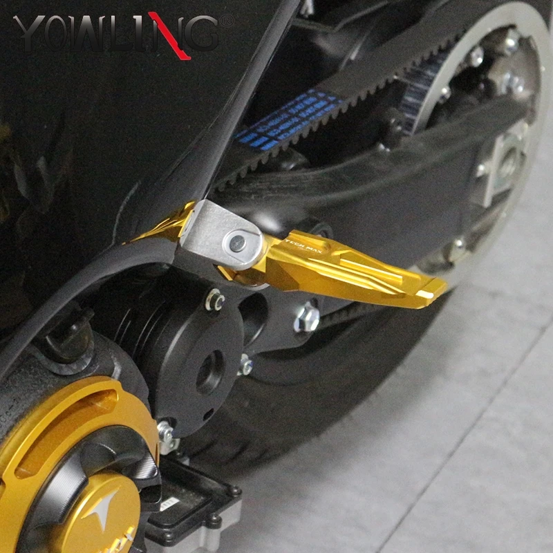 

Motorcycle CNC Rear Foot Peg Footrest For YAMAHA MT09 Tracer FZ09 TMAX500 TMAX530 DX SX TMAX560 TMAX 530 500 T-MAX 560 2017 2018