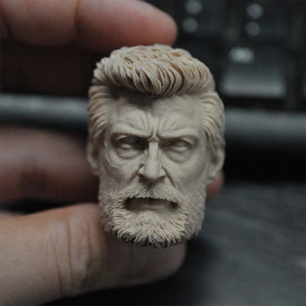 1/6 Die-cast Resin Model Assembly Kit (Hugh Jackman) Head Sculpture Toy (55mm) Unpainted Free Delivery