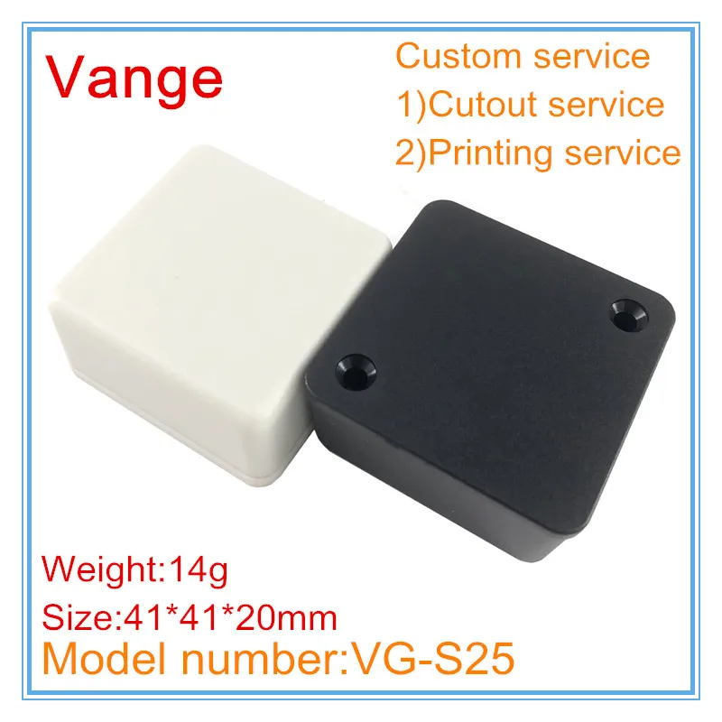 Vange PCB diy project box 41*41*20mm ABS plastic instrument case