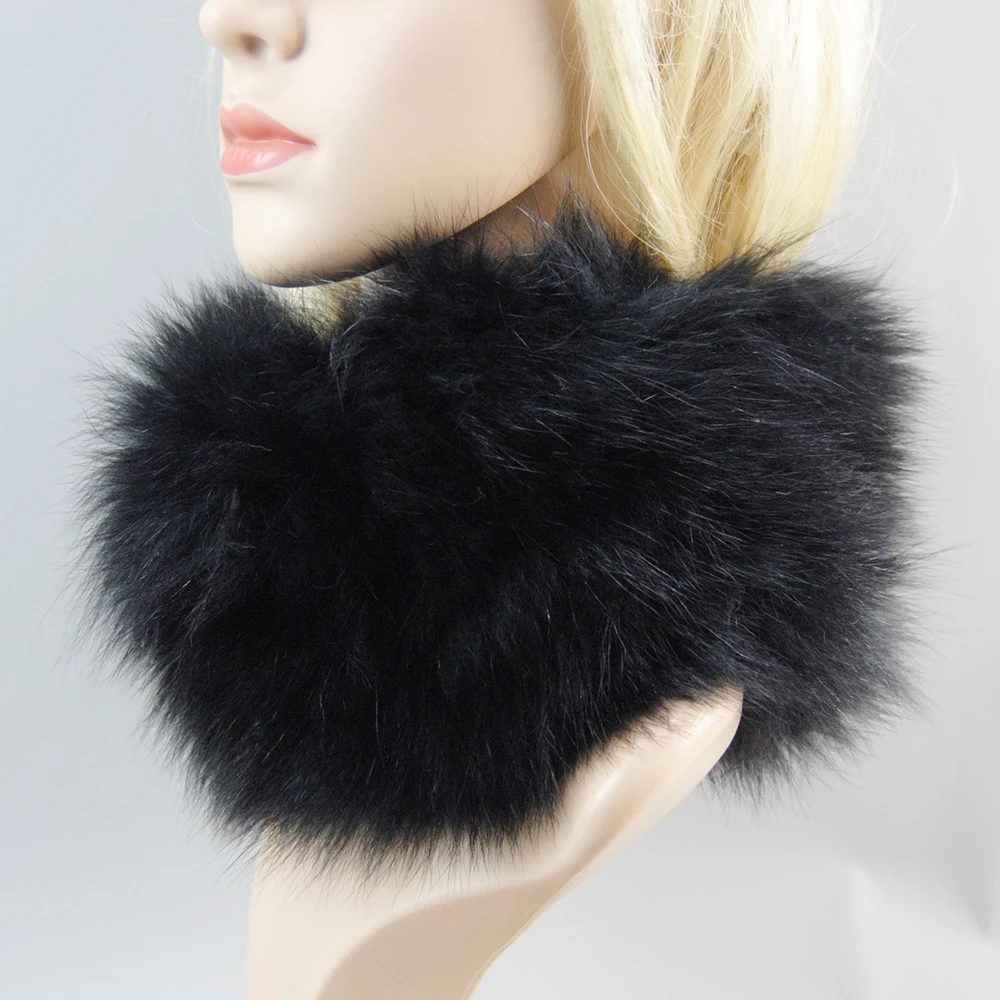2025年 レディース 冬用 暖かい 本物のキツネの毛皮のスカーフ 毛皮のヘッドバンド キツネの毛皮のスカーフ 高級ネックウォーマー 優れた伸縮性 天然毛皮のマフラー