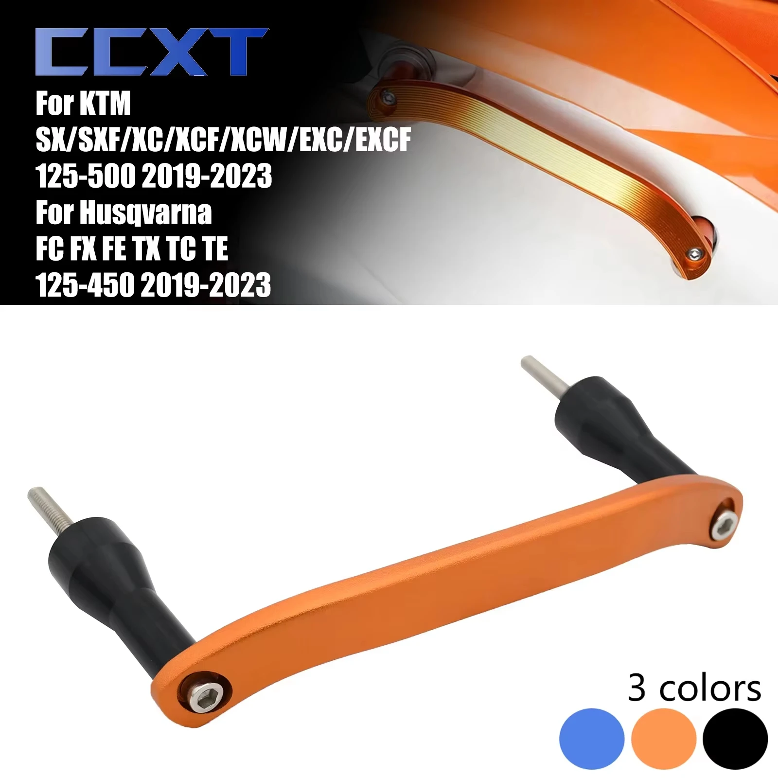 

Ручка заднего пассажирского поручня с ЧПУ для Husqvarna FC FE FX TC TE TX для KTM SX SXF EXCF XC XCF XCW EXC TPI 125-500 2019-2023