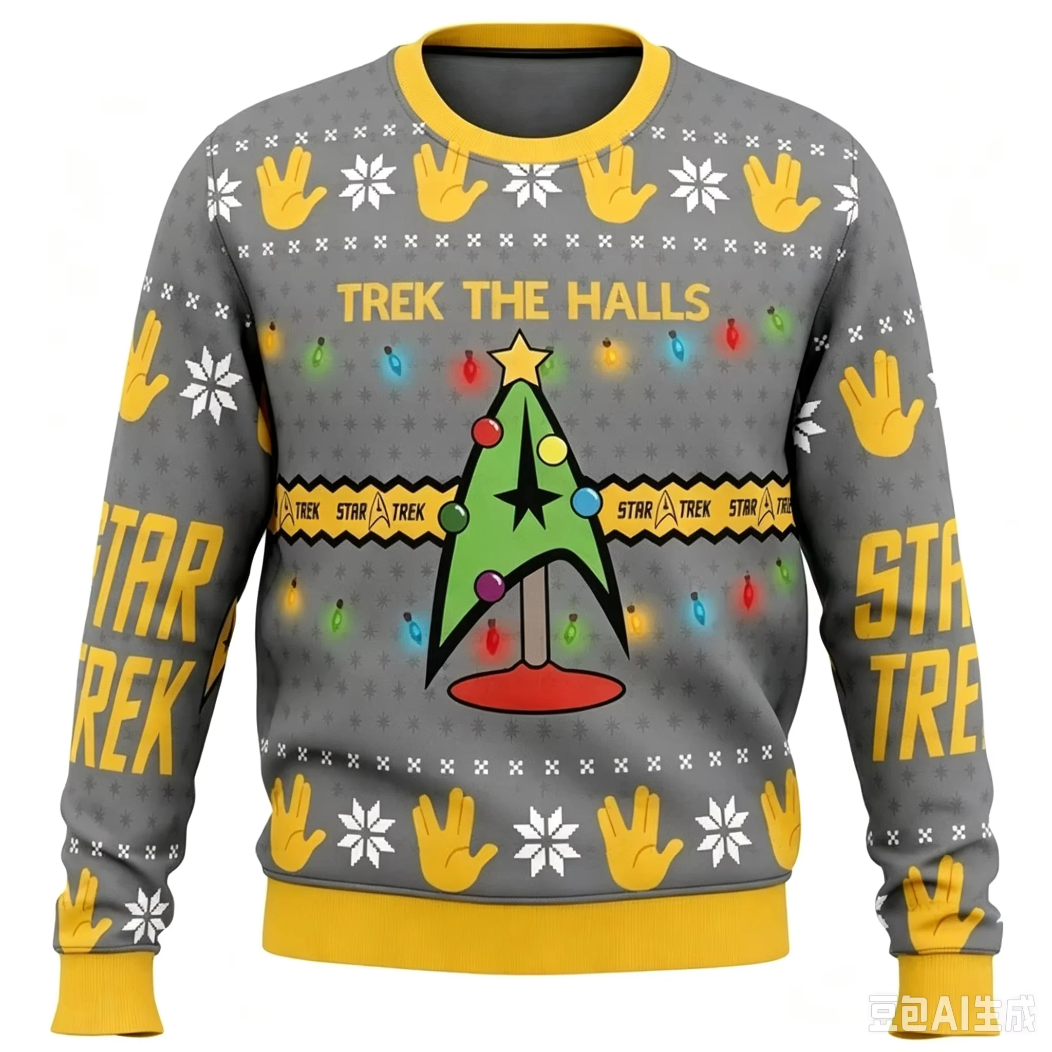 Captain Picard Star Trek Ugly Christmas Sweater Cartoon Anime Women Men Pullover Tops 2026 New Fashion Couple Hoodie Sweatshirt