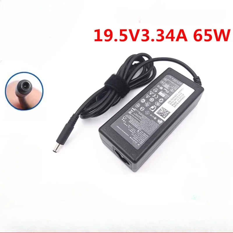 19.5V 3.34A 65W original for Dell Inspiron 14-3459 346 3468 3465 laptop power adapter charger 4.5 * 3.0mm