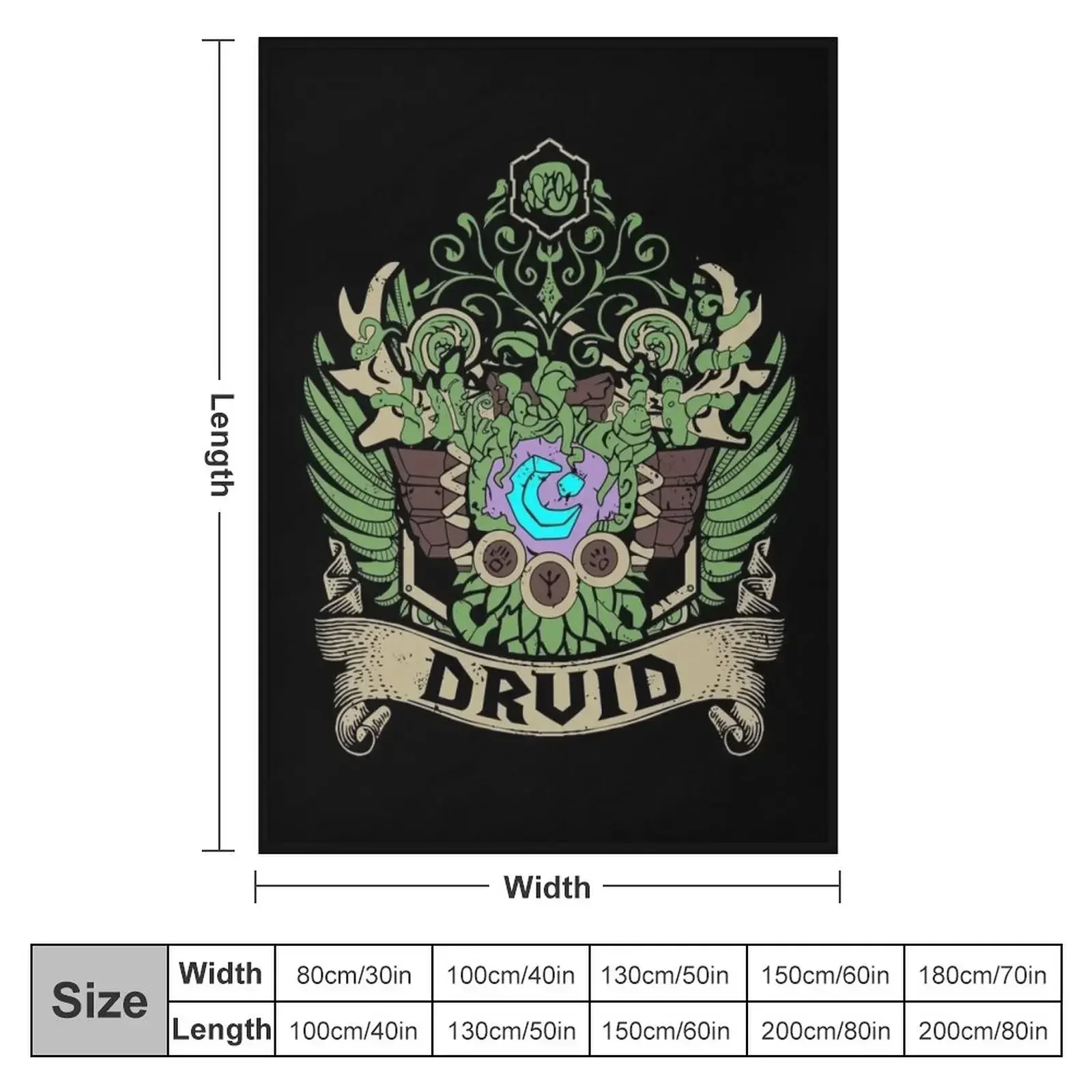 DRUID - ELITE EDITION Throw Blanket Sofa Throw Blankets Sofas Of Decoration Travel Summer Beddings Blankets