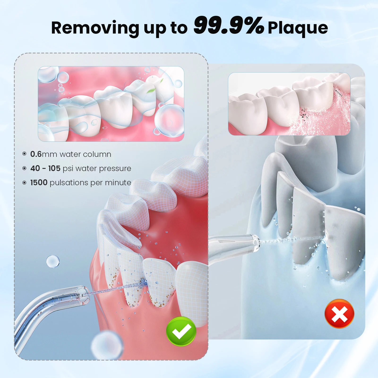 المحمولة جهاز تنظيف الأسنان بالماء عن طريق الفم الري USB قابلة للشحن المياه الخيط النفاثة خلة أسنان 8 نصائح 220 مللي غسالة الفم