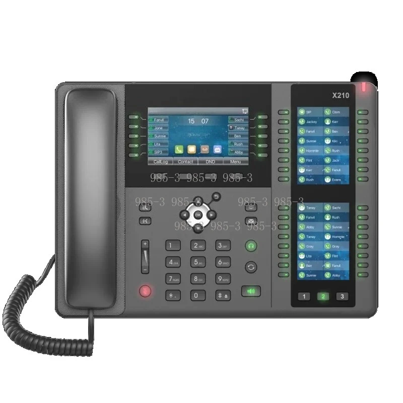 

Высококачественный корпоративный IP-телефон X210i с 20 SIP-линиями и поддержкой POE