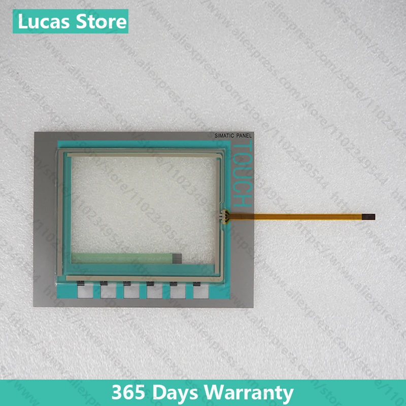 Touch Screen Panel Glass Digitizer for 6AV6647-5AC00-0QE0 6AV6 647-5AC00-0QE0 KTP600 Touchscreen with Membrane Keypad Keyboard