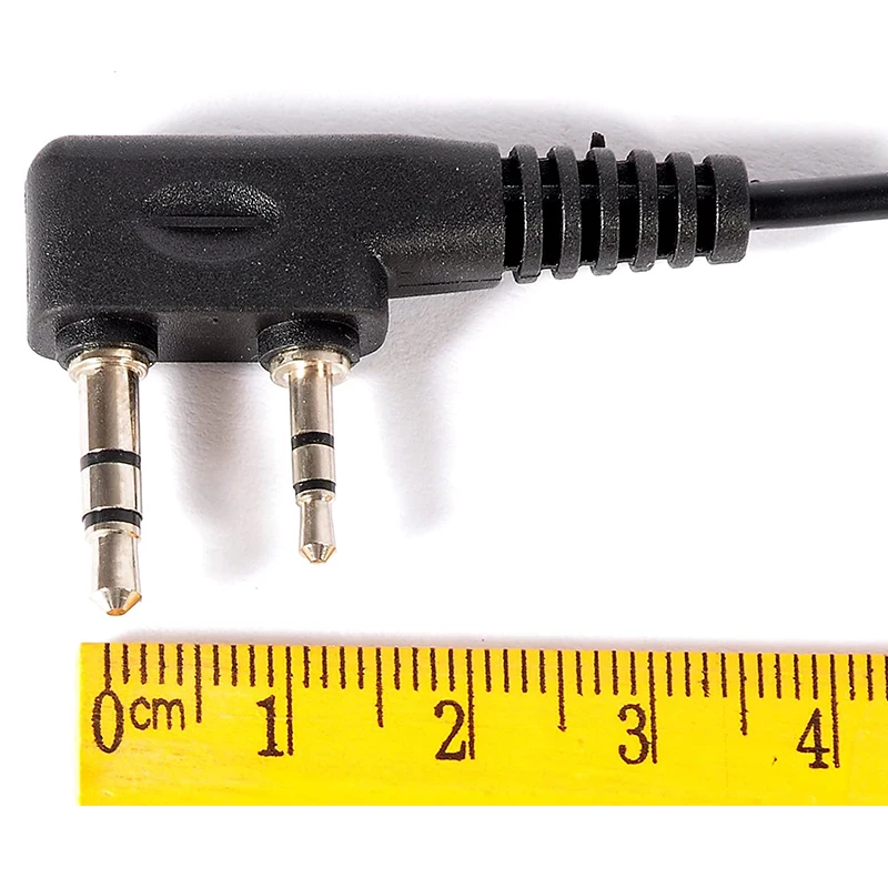 Zestaw słuchawkowy w kształcie litery D do Baofeng Walkie Talkie UV-5R, UV 5R, 3R Plus, B5, B6, BF888S, Kenwood TK3101 TK2312 — zdjęcie produktu 5