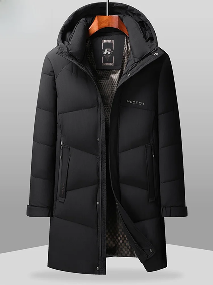 

Warm Cotton Jaet Removable Hood Mid-Length for Middle-Aged And ly Autumn Winter Polyester Fiber Stand Fit TUCANO