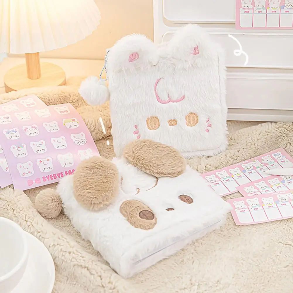 السلس الكتابة سميكة ورقة غامض الحيوان الكلب القط شكل دفتر مذكرات اللوازم المدرسية