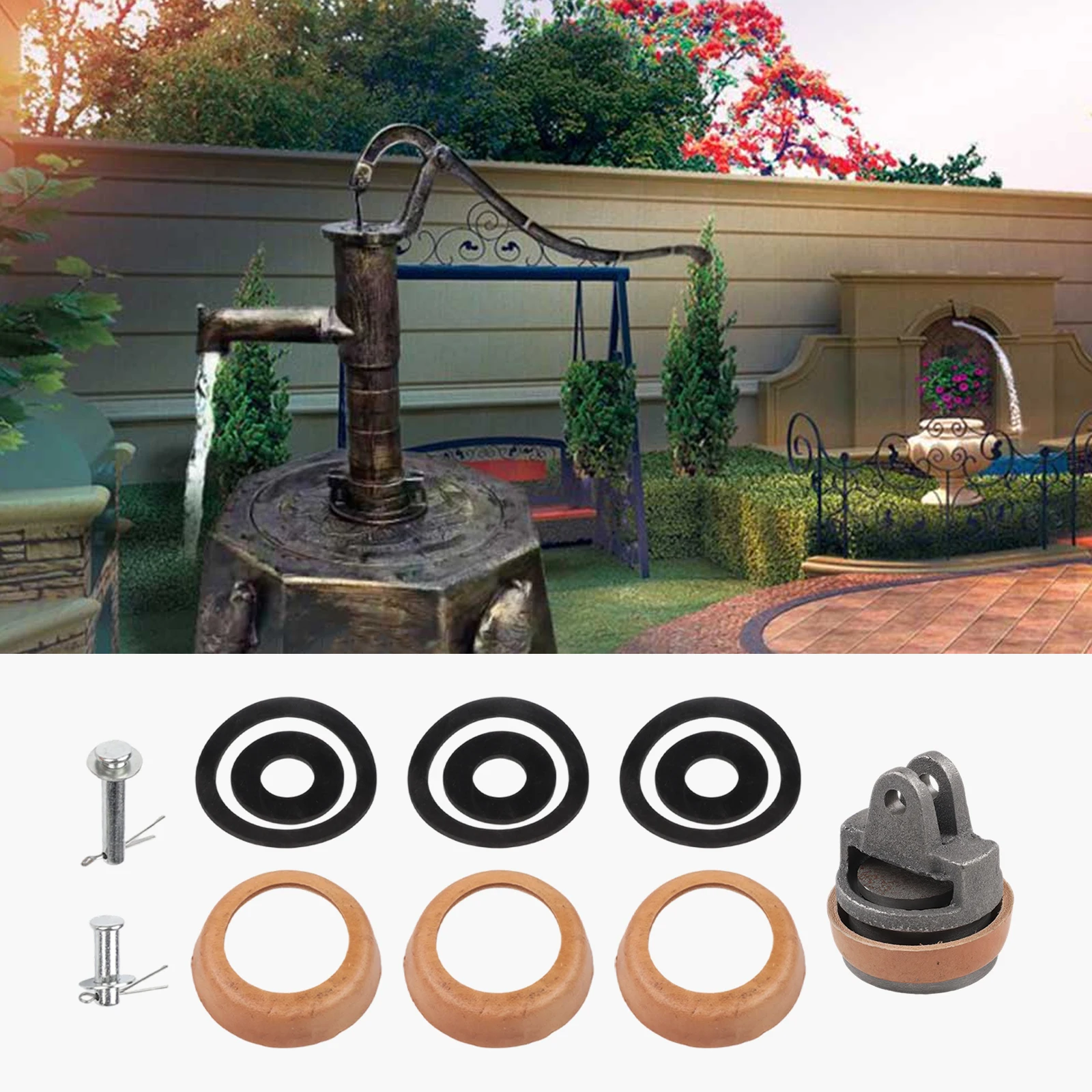 

Для замены ручного насоса, поршень типа 75 с полным набором болтов, кожаное уплотнение и резиновые прокладки для обслуживания водяной системы