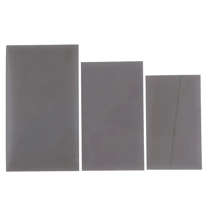 6 Sizes Black New LCD Polarizer Film Polarization Film Polarized Light Film For 5.5'' Inch