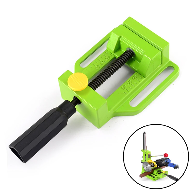 

1Pcs 2.5 Inch Quick Flat Nose Plier Multifunction Precision Aluminum Alloy Bench Flat Vise Table Durable Woodworking Power Tool