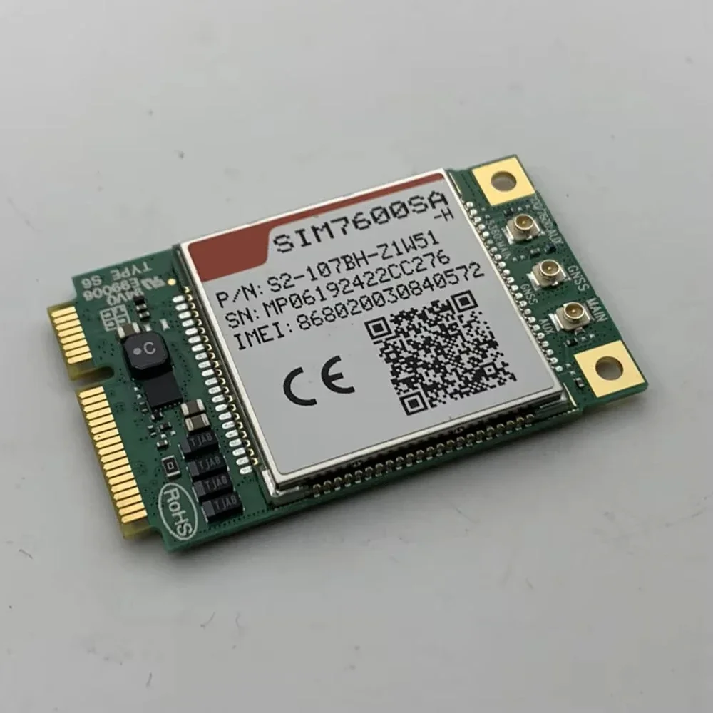 VoltSNew SIM7600SA-H LTE Cat4 MINI PCIE Module For Australia New Zealand South America Band B1/B2/B3/B4/B5/B7/B8/B28/B40/B66