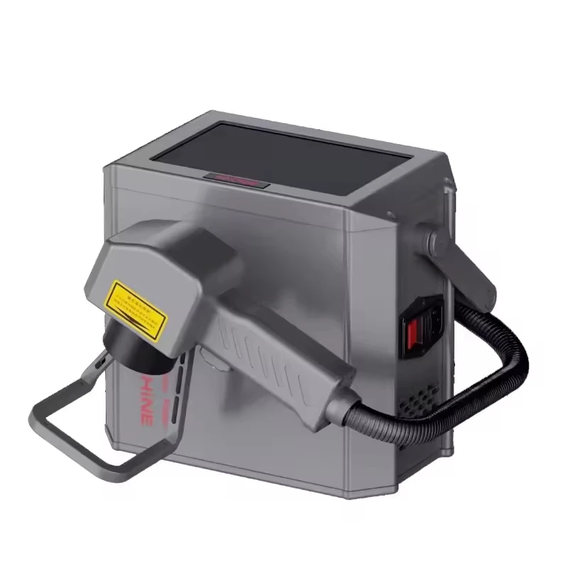 Number Marking Machine Handheld 20w 30w 50w Fiber Laser Marking Machine For Ear Tag Bird Ring Tire