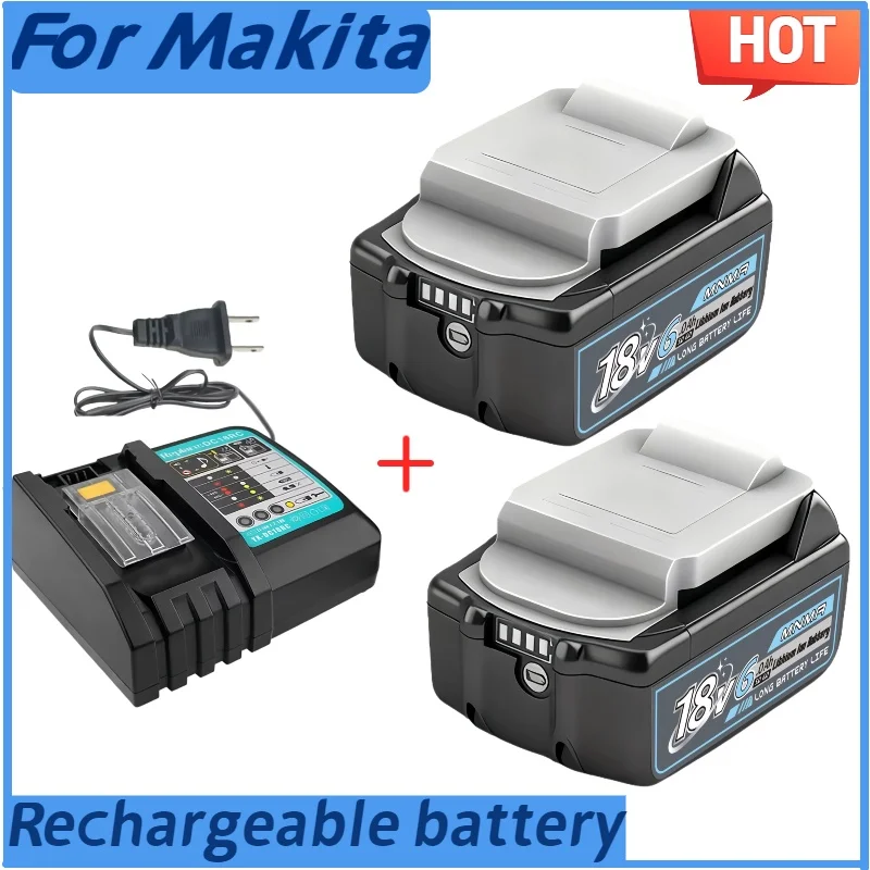 

18V 12.0Ah battery For makita DDF487 Cordless Driver Drill Brushless Electric Impact Screwdriver Rechargeable Power Tool 18V