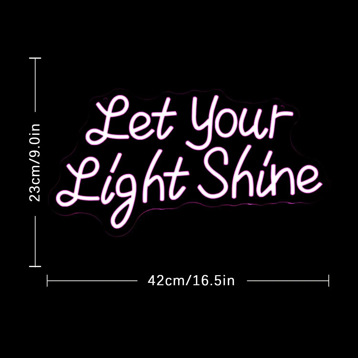Let Your Light Shine Neon Sign for Wall Decor Bible Verse Jesus Sign for Prayer Room Religious Christian Room Decoration
