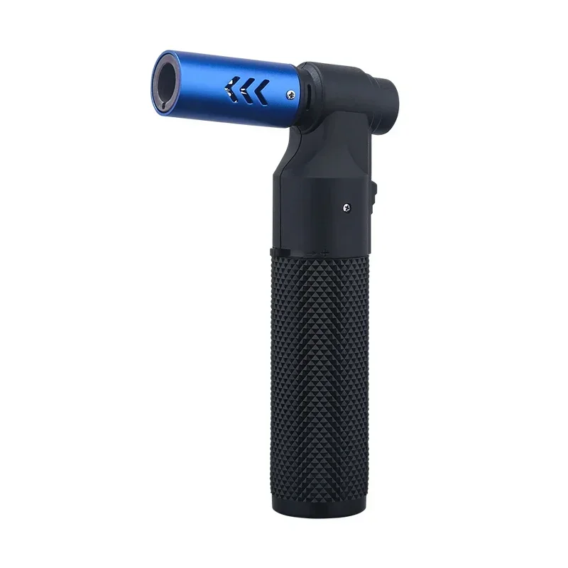 2024 Honest Gun Strong Windproof Blue Flame Cigar Adjustment Spray Gun 1300 ° Outdoor Camping Stylish Torch Lighter Gadgets