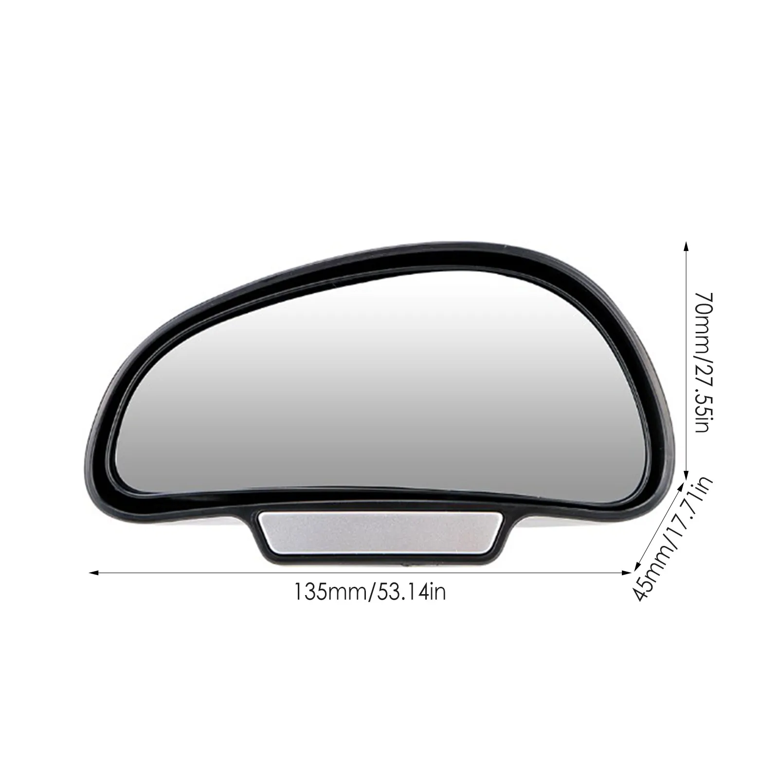 Car Blind Spot Mirror Adjustable Blindspot Mirror Side Mirror Rearview Auxiliary Mirror Driving Safety For Cars SUVs Accessories