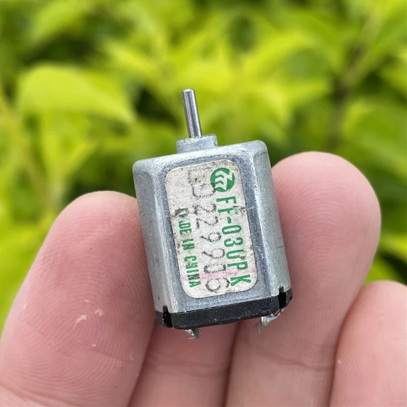 Mabuchi FF-030PK-08250 Mini 15mm*12mm 030 Electric Motor DC 3V 6V 9V 16500RPM High Speed Precious Metal Brush for AV Door Lock