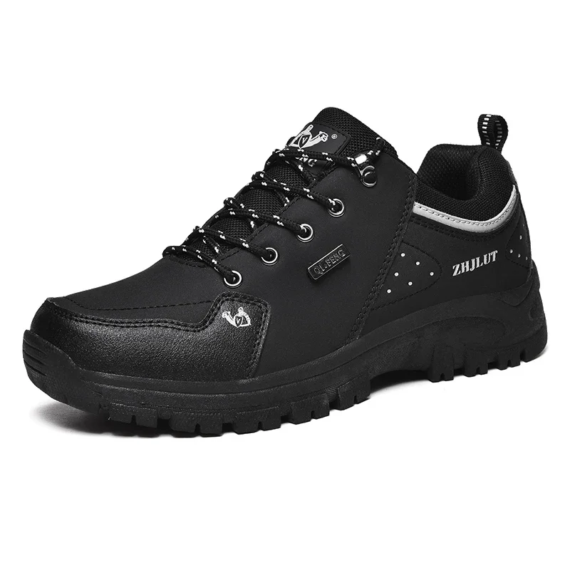 Mannen Vrouwen Zwarte Kleur Outdoor Sport Casual Schoenen Winter Warm Bont Schoeisel Comfortabele Wandelschoen Man Klassieke Sneaker Big Size