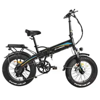 KAISDA K2P PRO 20*4.0 inch wide tire folding electric moped Bafang 48V 15Ah battery top speed 25-38 km/h