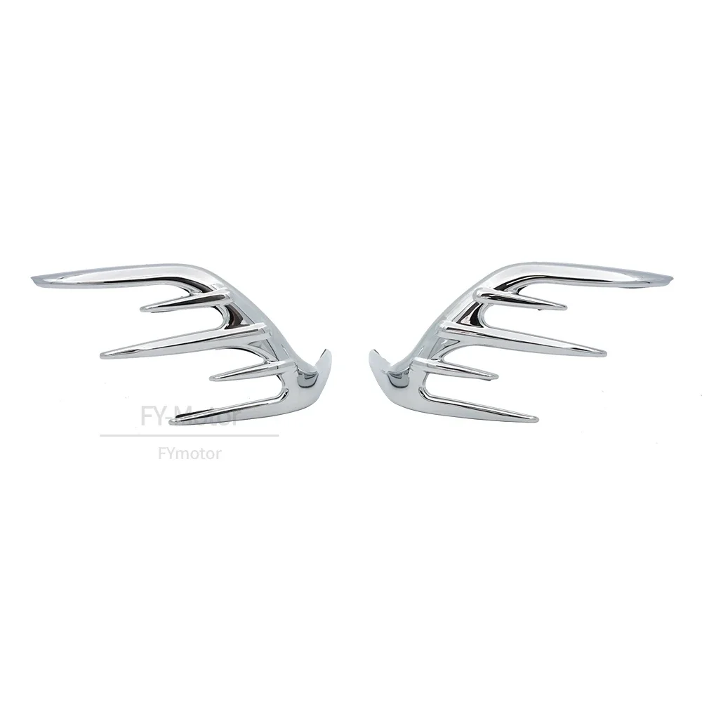 Chrome Motorcycle Passenger Speaker Outer Decoration Trims Fit For Honda Goldwing GL1800 2006-2017 Gold Wing GL 1800