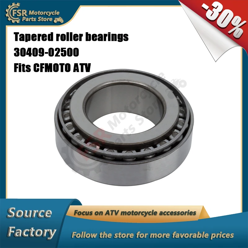 

Tapered Roller Bearings Fits CFMoto ATV CFORCE 400 500 800 950 1000 UFORCE ZFORCE EX Trail Sport U10 PRO Quad parts 30409-02500