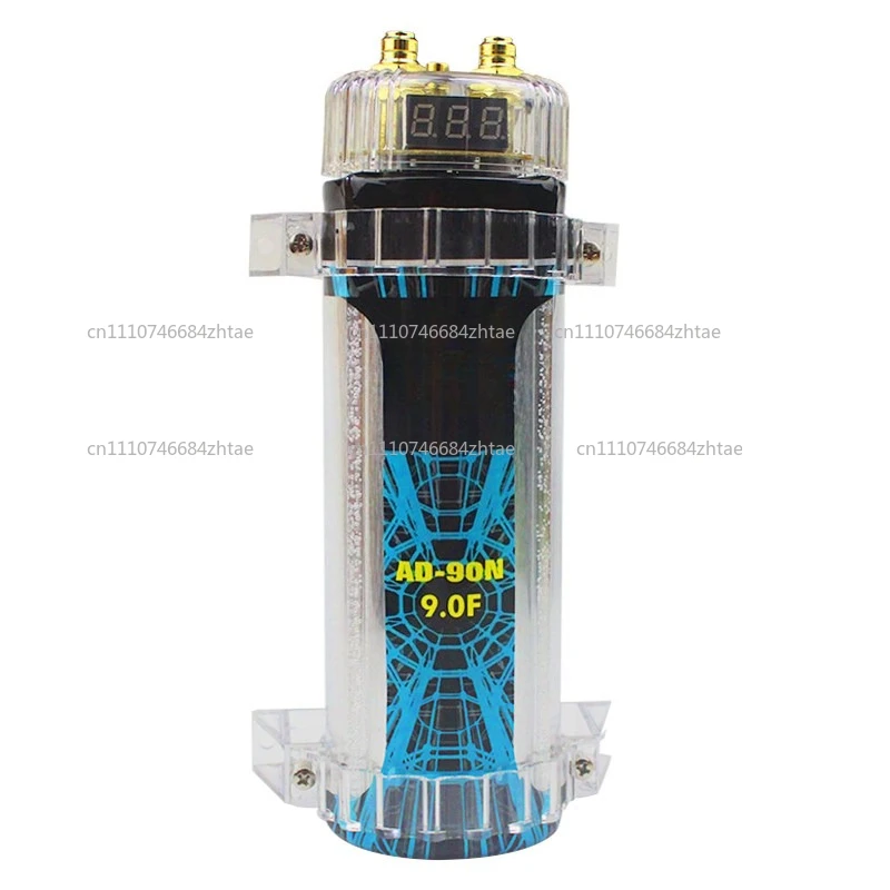 9.0  Capacitor for Car Audio, Digital Super Capacitor Power Bank for Amplifier Subwoofer Bass Upgrade