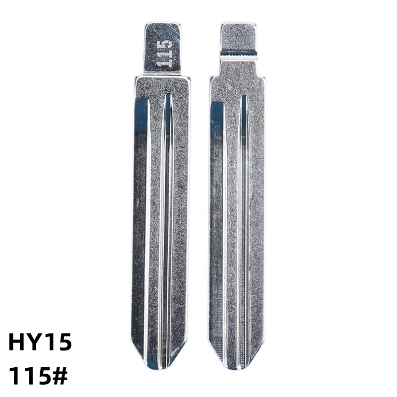 

OEM 5Pcs 115# HY15 Original Metal Blank Uncut Flip Remote Key Blade For Kia 2012 K2 K3 K5 For Keydiy KD Xhorse VVDI JMD