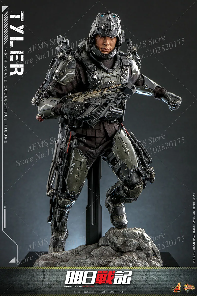 Hottoys MMS668 MMS667 1/6 Scale Collectible Figure Warriors of Future Commander Sean Andy Louis Koo 12