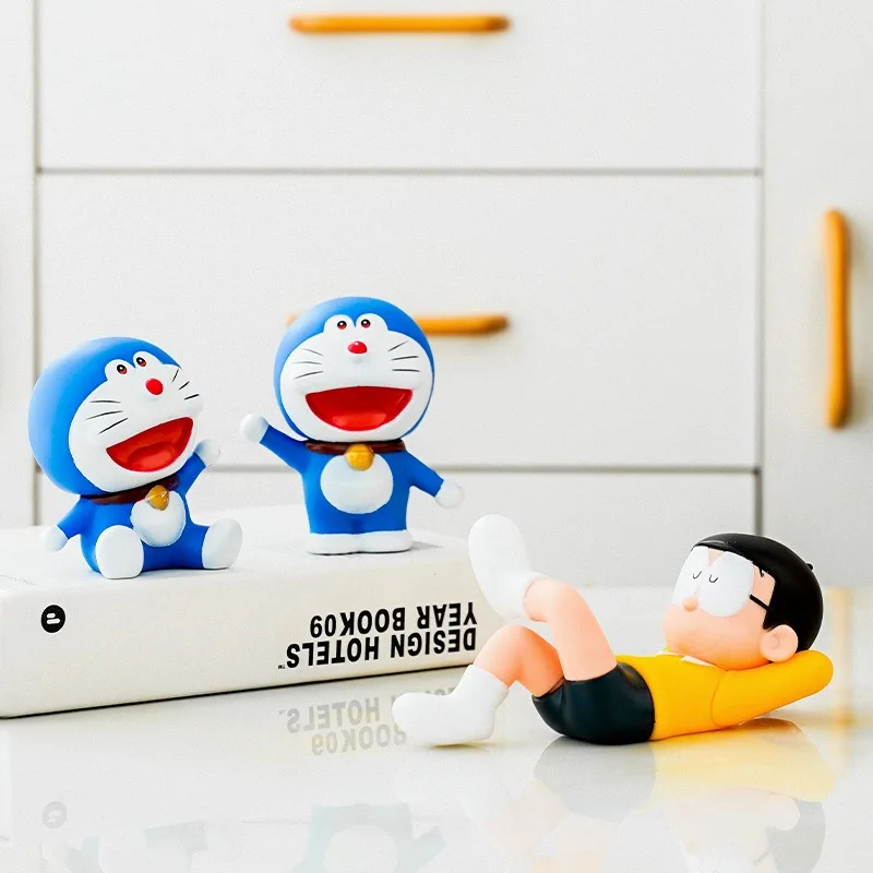 عبقور الكرتون نوبيتا نوبي شخصيات النوم سطح المكتب اكسسوارات السيارات الديكور لعبة سلسلة هدايا عيد ميلاد الأطفال