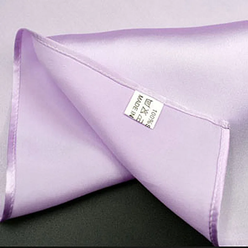 35*35cm 100% Silk Handkerchief Suit Pocket Towel Man Pocket Square Multiple Color Options Fashionable Festival Gifts