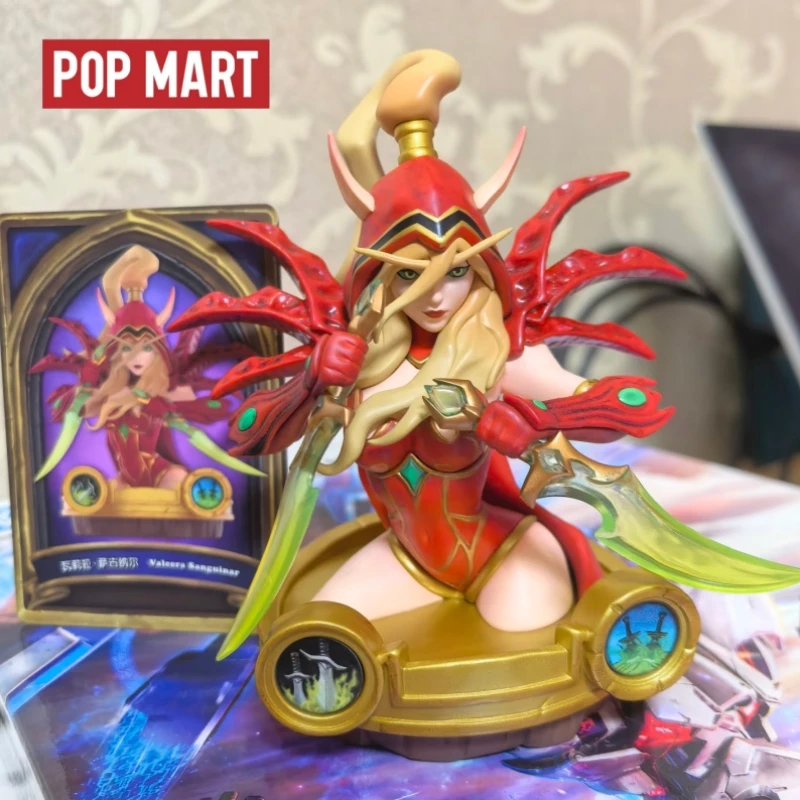 

New Genuine Stock Popmart Hearthstone Legend Tavern Legend Series Handmade Blind Box Hero Doll Ornament Collection Gifts
