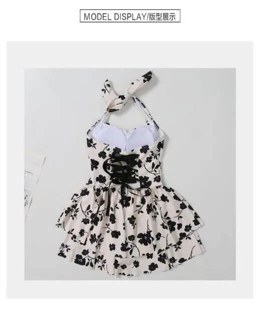 Vestido de una pieza para mujer, estilo Pure Desire, reúne que cubre el vientre conservador y adelgaza