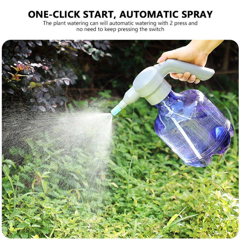 Electric Garden Sprayer Automatic 3l For Garden Plant Watering Spritzer Electric Spray Bottle Rechargeable Water Sprayer