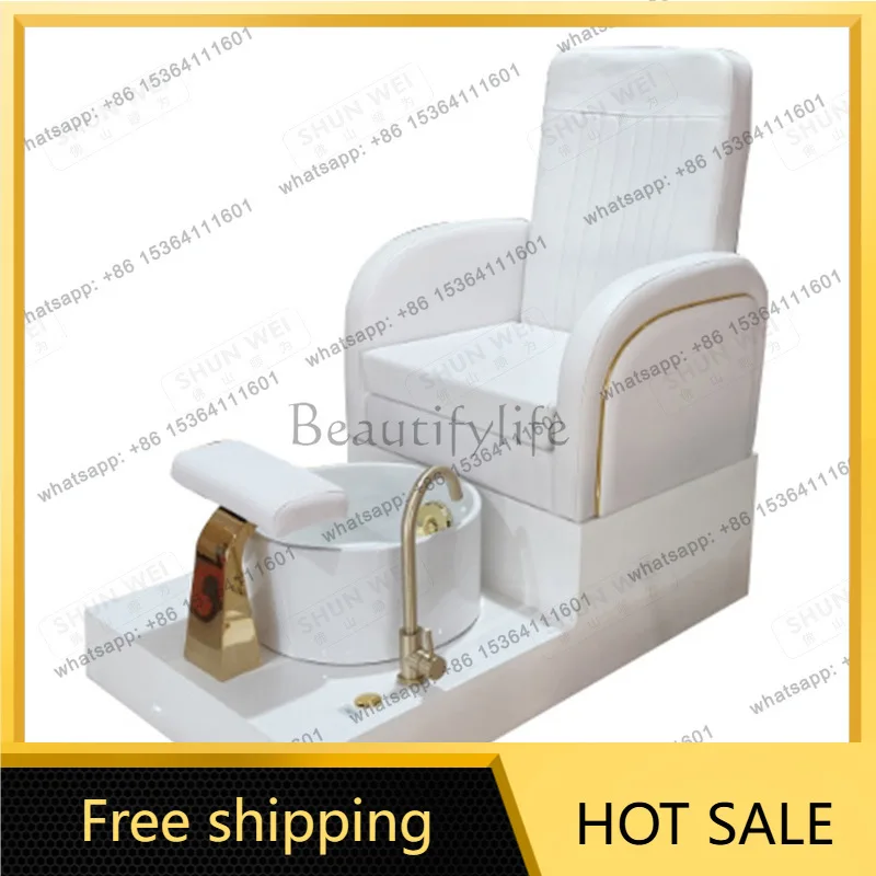 Factory Direct Sales Multifunctional Manicure and Eyelash Bed Electric Foot Massage Chair