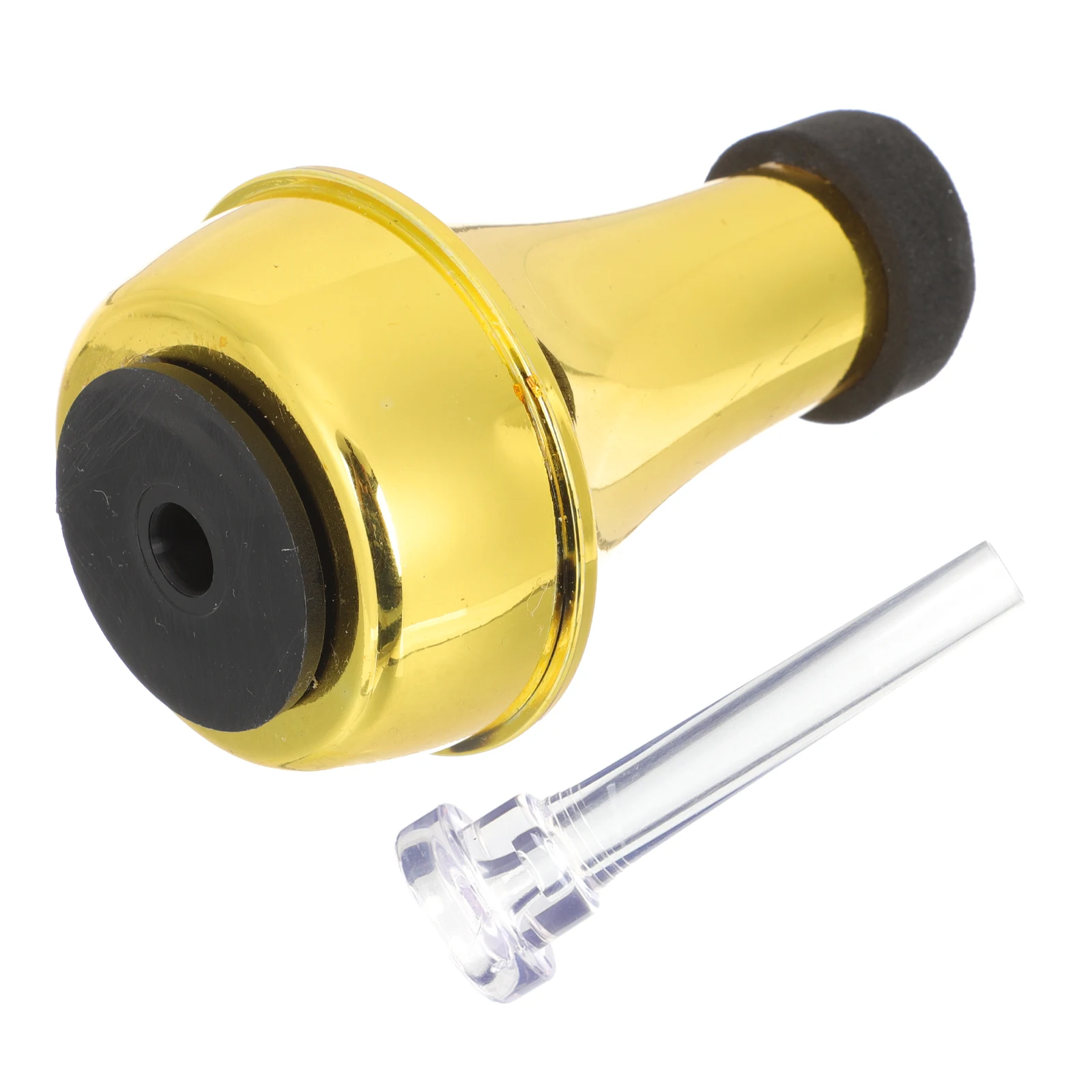 

Trumpet Mute Mouthpiece ABS Lightweight Compact Professional Practice Silencer Trumpet Parts Accessories Straight Mute