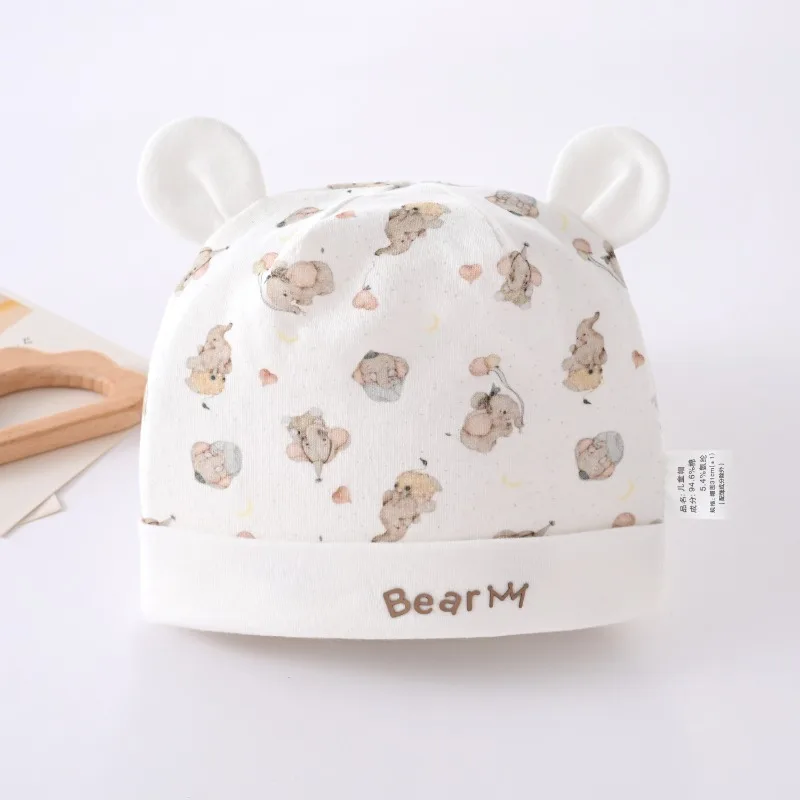 Gorro de protección Fontanel para bebé recién nacido, tela suave y transpirable, cálido a prueba de viento, apto para recién nacidos de 1 año, ¡ideal para uso diario!