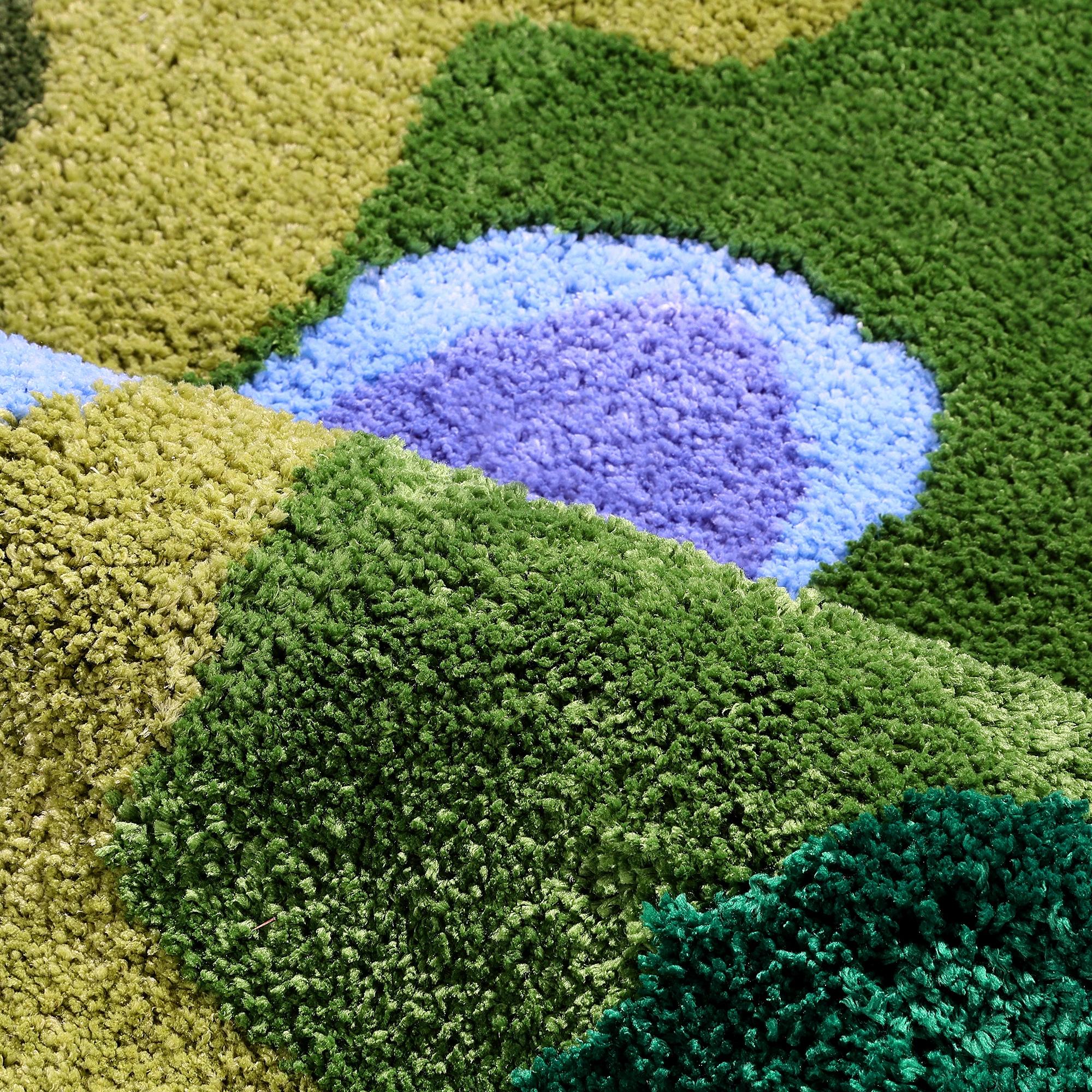 Alfombra de área de musgo 3D de diseño Original para sala de estar, alfombra de musgo verde, alfombra de piso de cabecera de dormitorio, alfombras modernas antideslizantes para el hogar