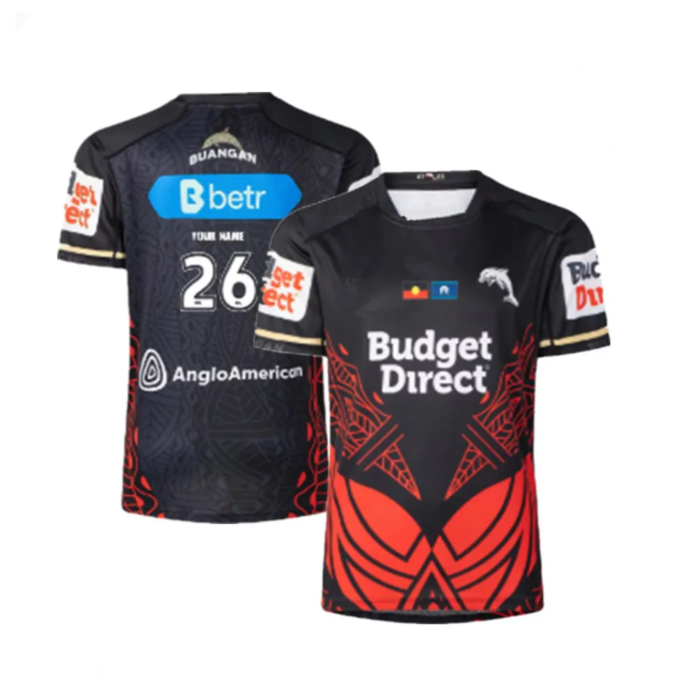 2026 Dolphins Indigenous Rugby JERSEY Size:S-5XL Kids Size:16-26