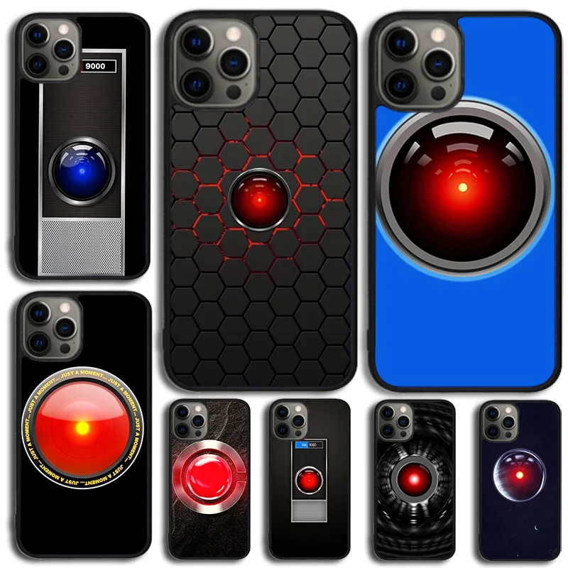 Artificial Intelligence Hal 9000 Phone Case For iPhone 16 15 14 13 12 Mini 11 Pro Max Plus X XS Max XR Cover Shell coque