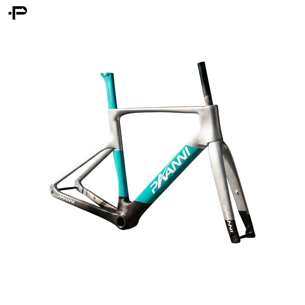 Carbon Road Bike Frame Disc Brake Full Hidden T47 Cable UDH Hanger Lightweight Compatible With 700*32C Bicycle Frameset