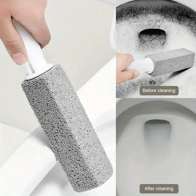 6PCS Pumice Stone Toilet Cleaning Stick Seat Limescale Rust Stain Dirt Removal Brush Bathroom Tile Sink Household Washing Tools