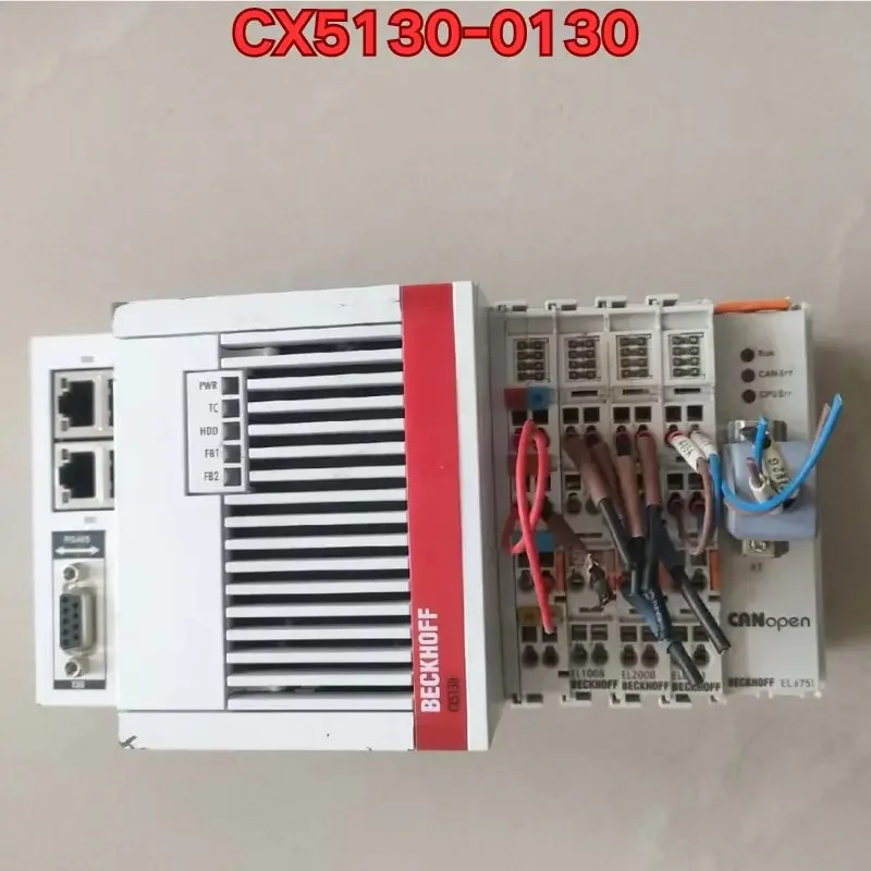 

Second-hand PLC module CX5130-0130 function test is normal