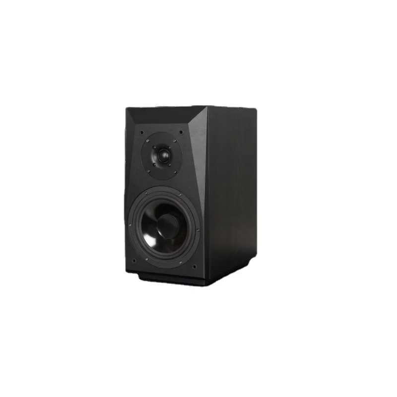 

OEM/ODM Walnut Two-Way Bookshelf Speaker Classic Clear Neutral Sound Wooden Wood Speakers
