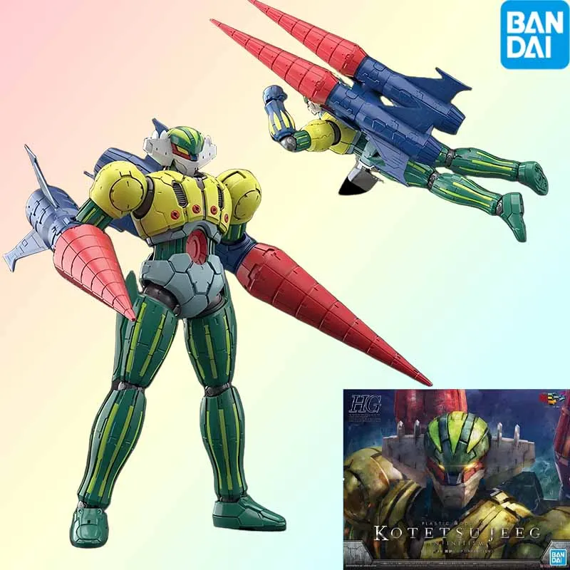 

В НАЛИЧИИ Bandai Original GUNDAM Kotetsu JEEG Hg 1/144 INFINITISM Mazinger Z аниме фигурка в сборе модель игрушки