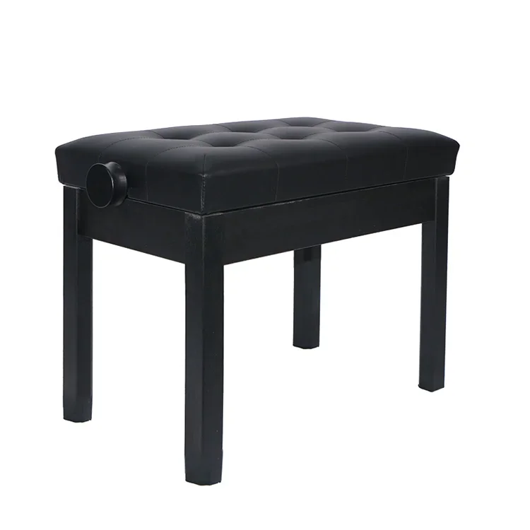 Piano Bench Musical instruments modern wooden piano stool bench black white brown piano chair